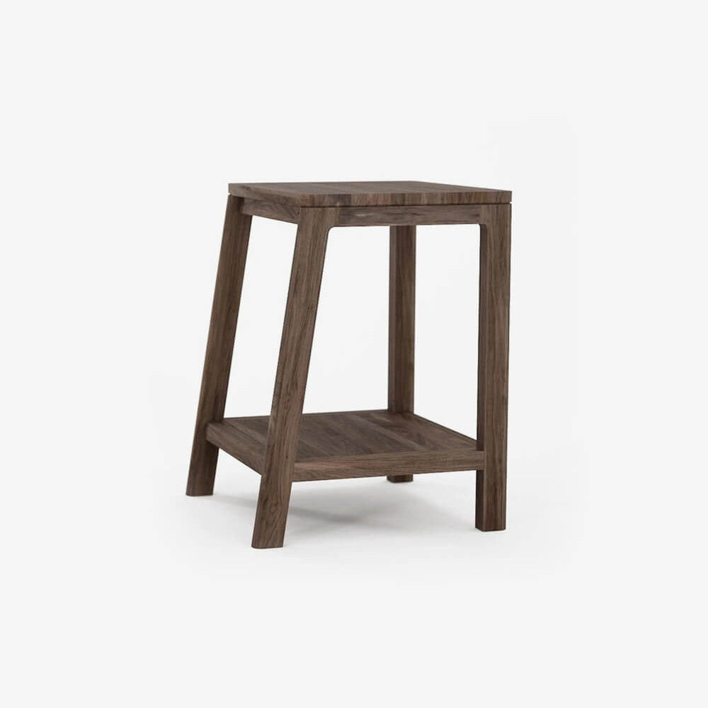 Wood Side Table